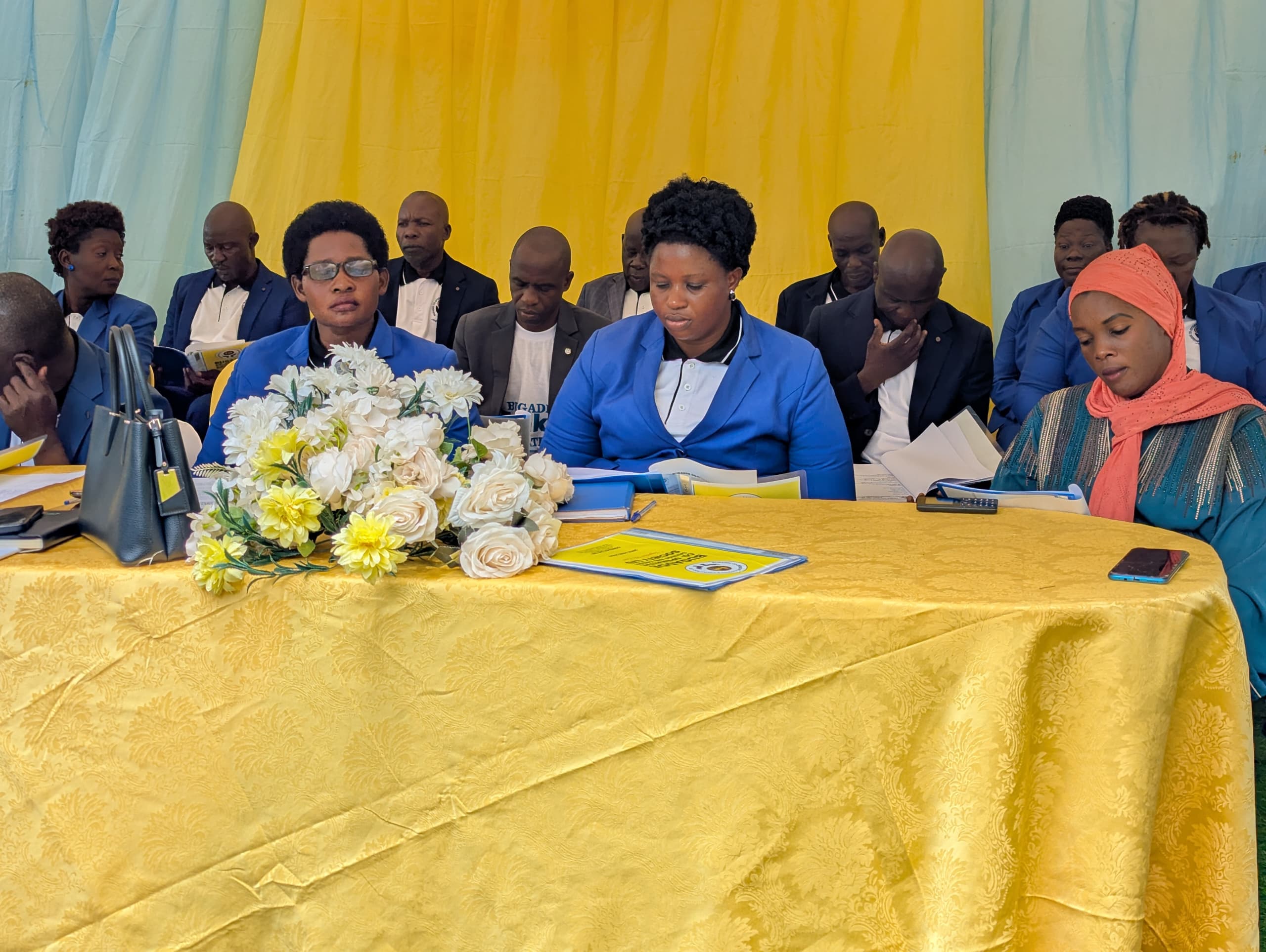 Bugadde SACCO members at AGM